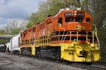 Working the north end of the yard